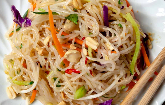 Spicy Glass Noodle Salad